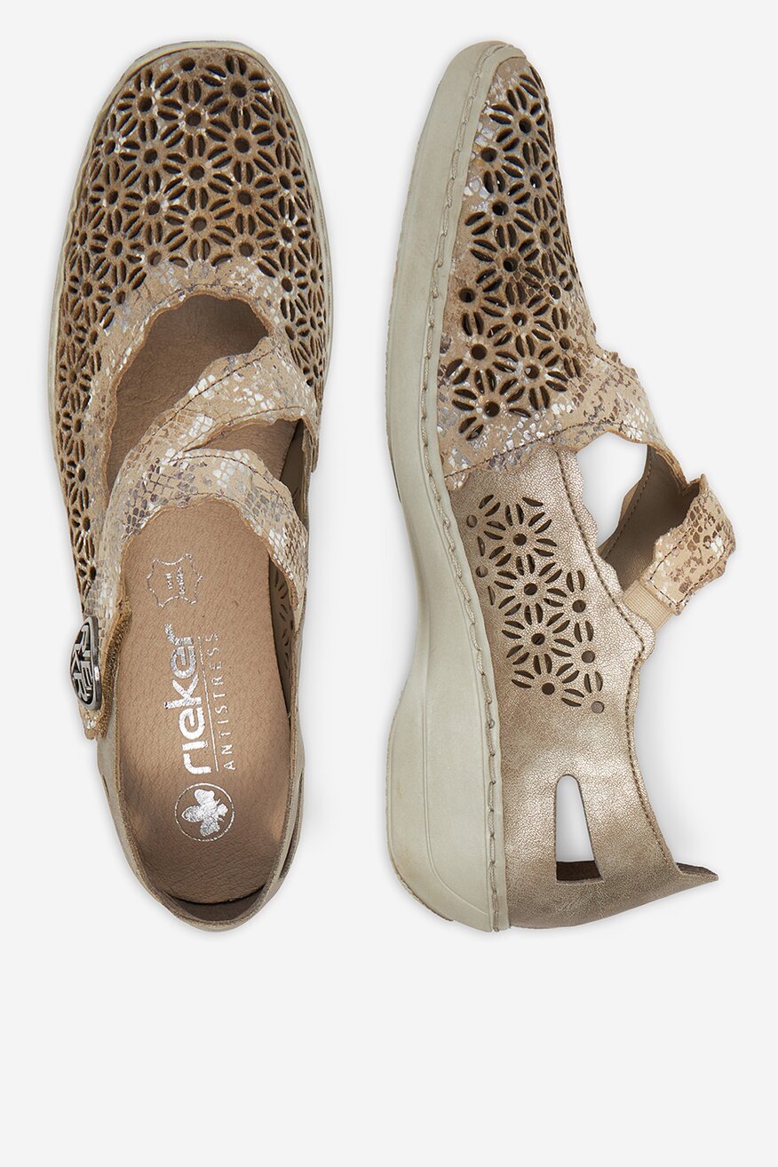 Rieker - Półbuty skórzane - 2230078391238