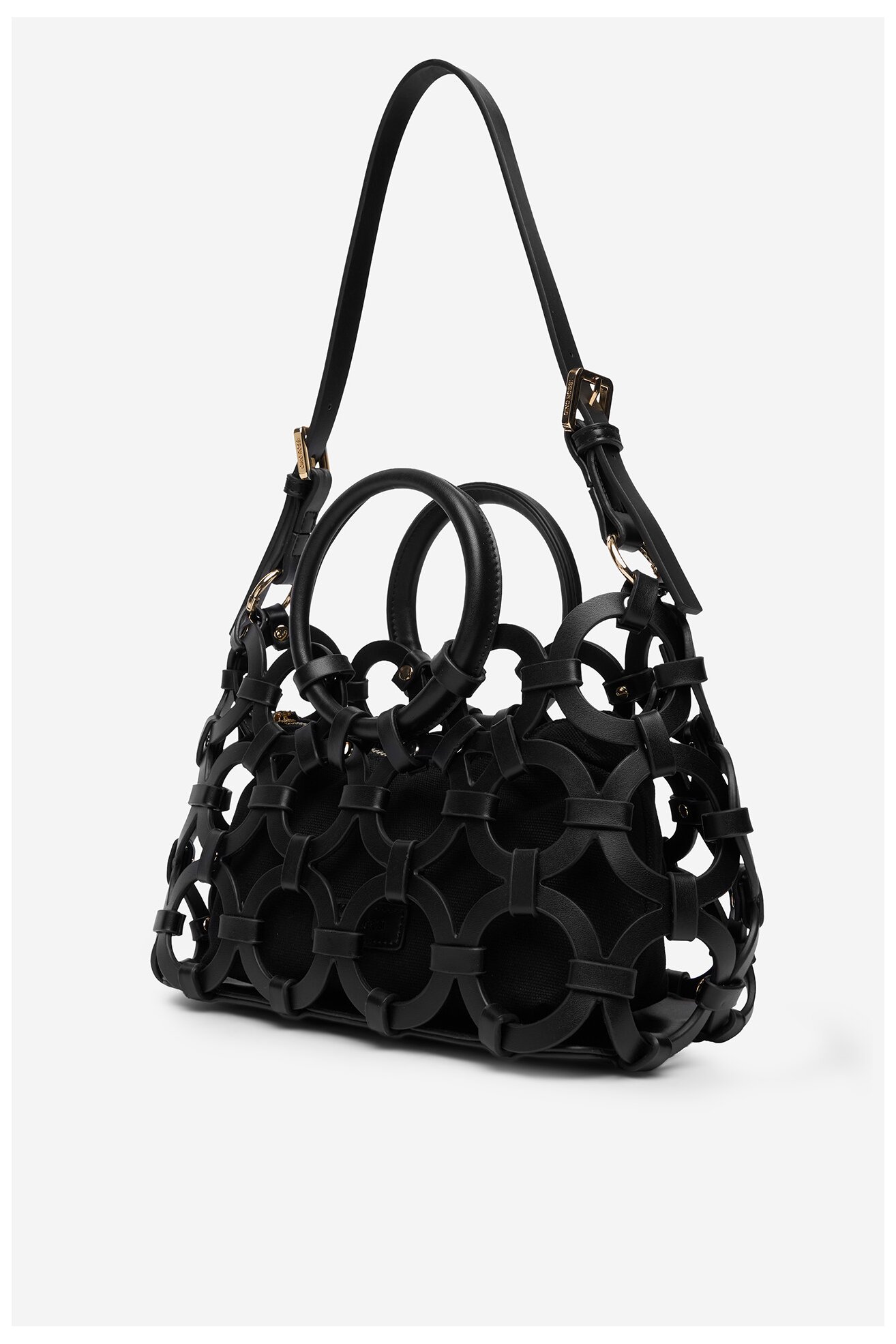 Kézitáska Gino Rossi EO-LDA3409C FEKETE