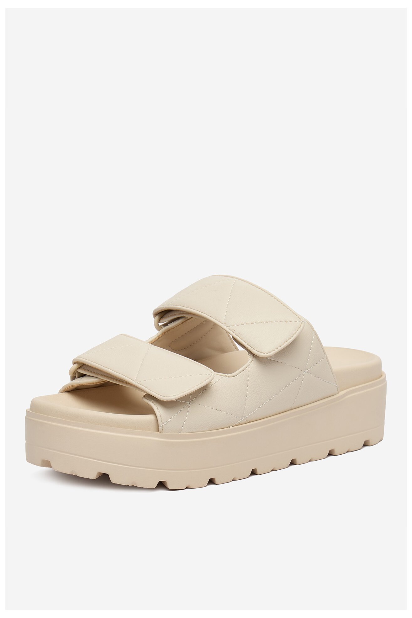 Klapki DeeZee CEO-R25SS09248 Kremowy