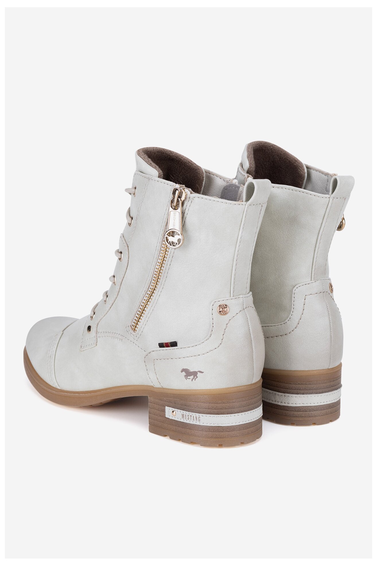 Csizma Mustang 1229-513 FEHÉR