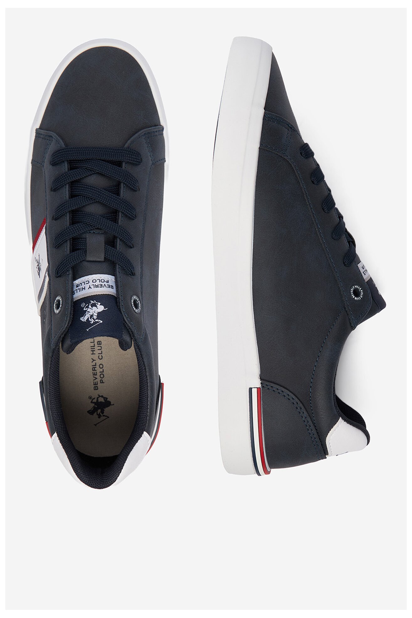 Sneakers Beverly Hills Polo Club CEO-LUSITANO-01 Granatowy