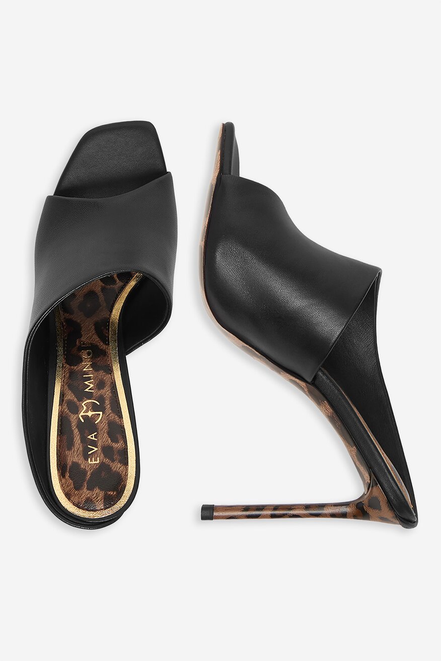 
                EVA MINGE - Klapki skórzane - 5906751815151