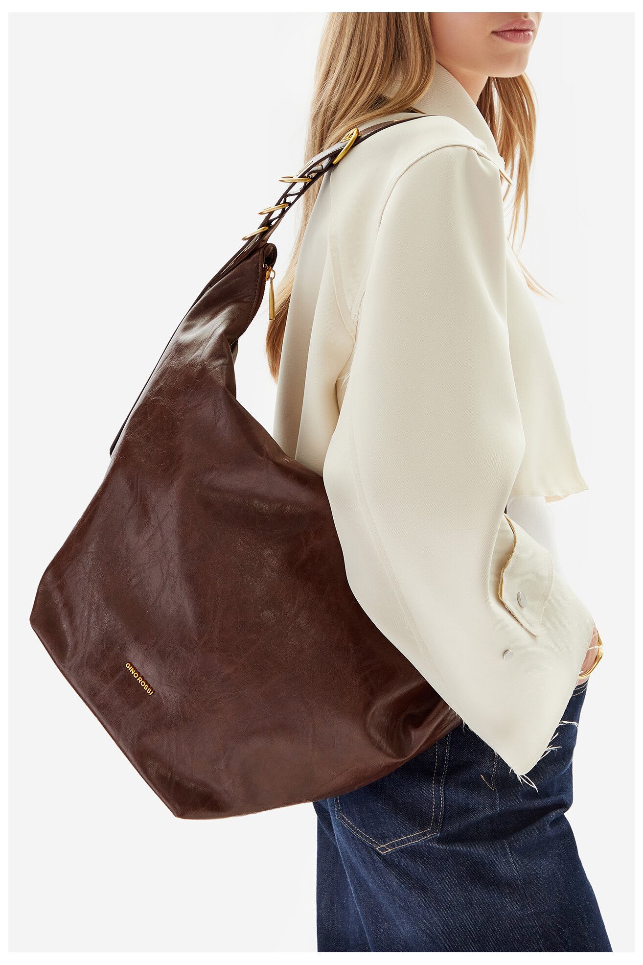 Torba Gino Rossi C-ZAINA-RX8784 SVETLO BRAON