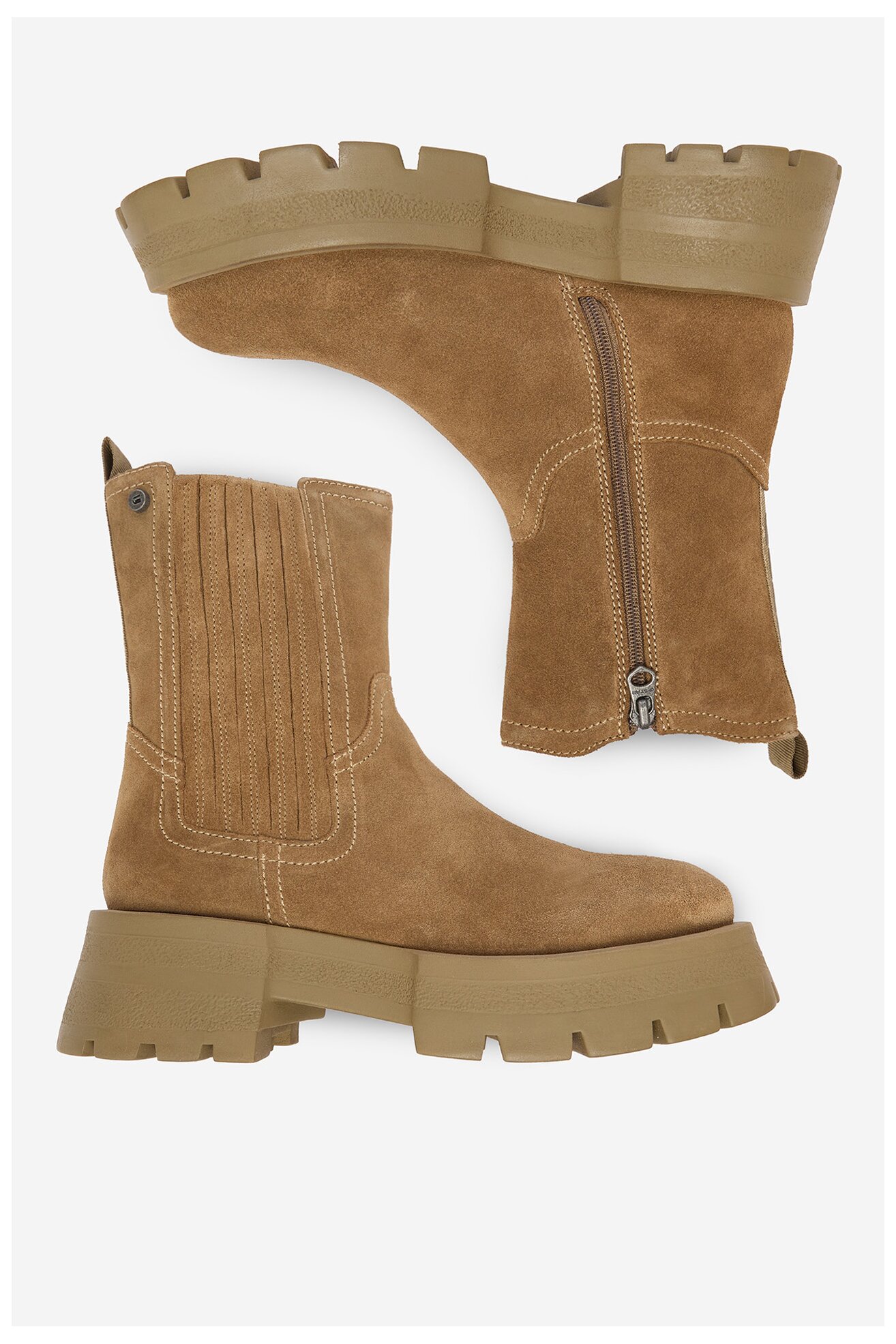 Bokacsizma G-STAR RAW CEO-WI16-525-01 SÖTÉTBÉZS