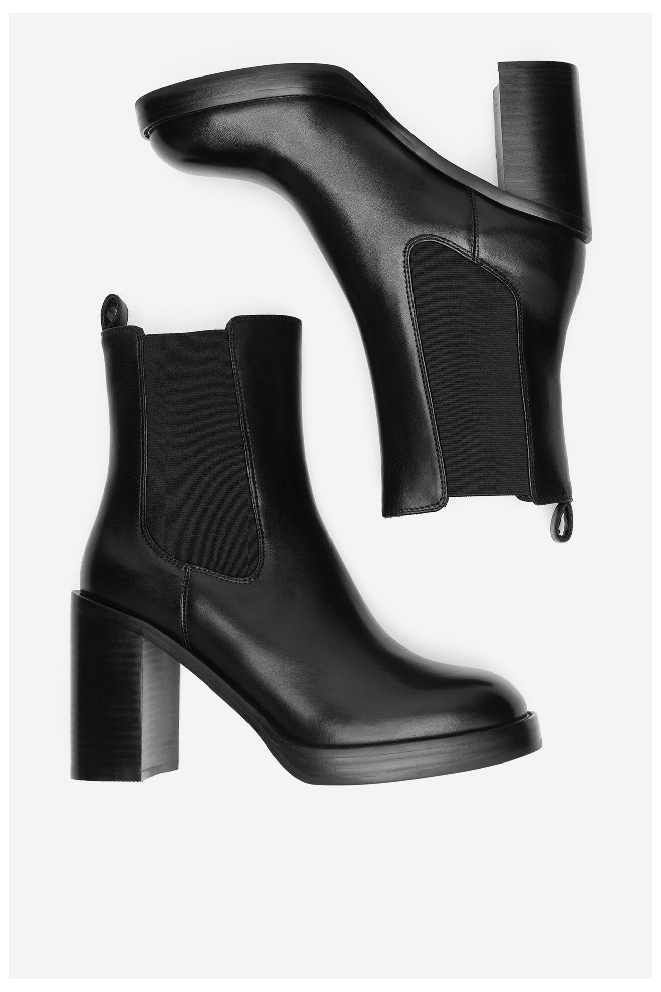 Botki Gino Rossi WGA3286-1Z Czarny