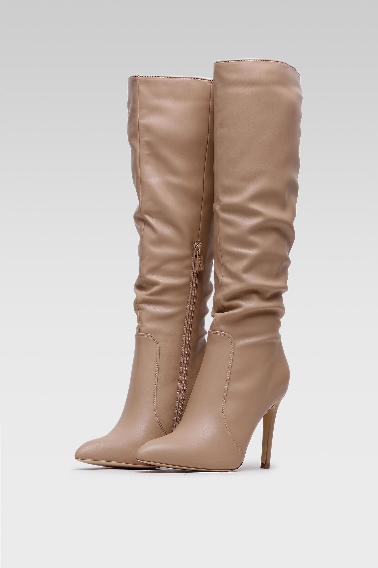 Kozaki Quazi WYL2979-2 Beżowy