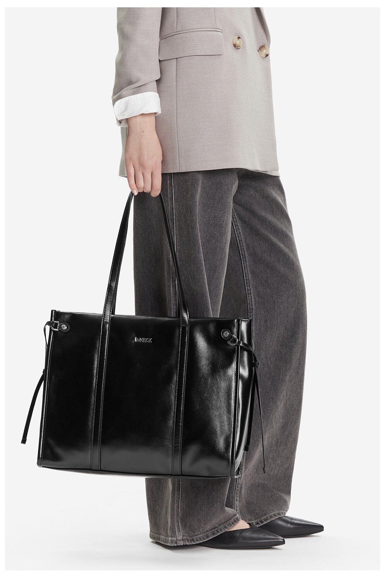 Geantă de mână Mexx C-MEXX-L-004-08 NEGRU