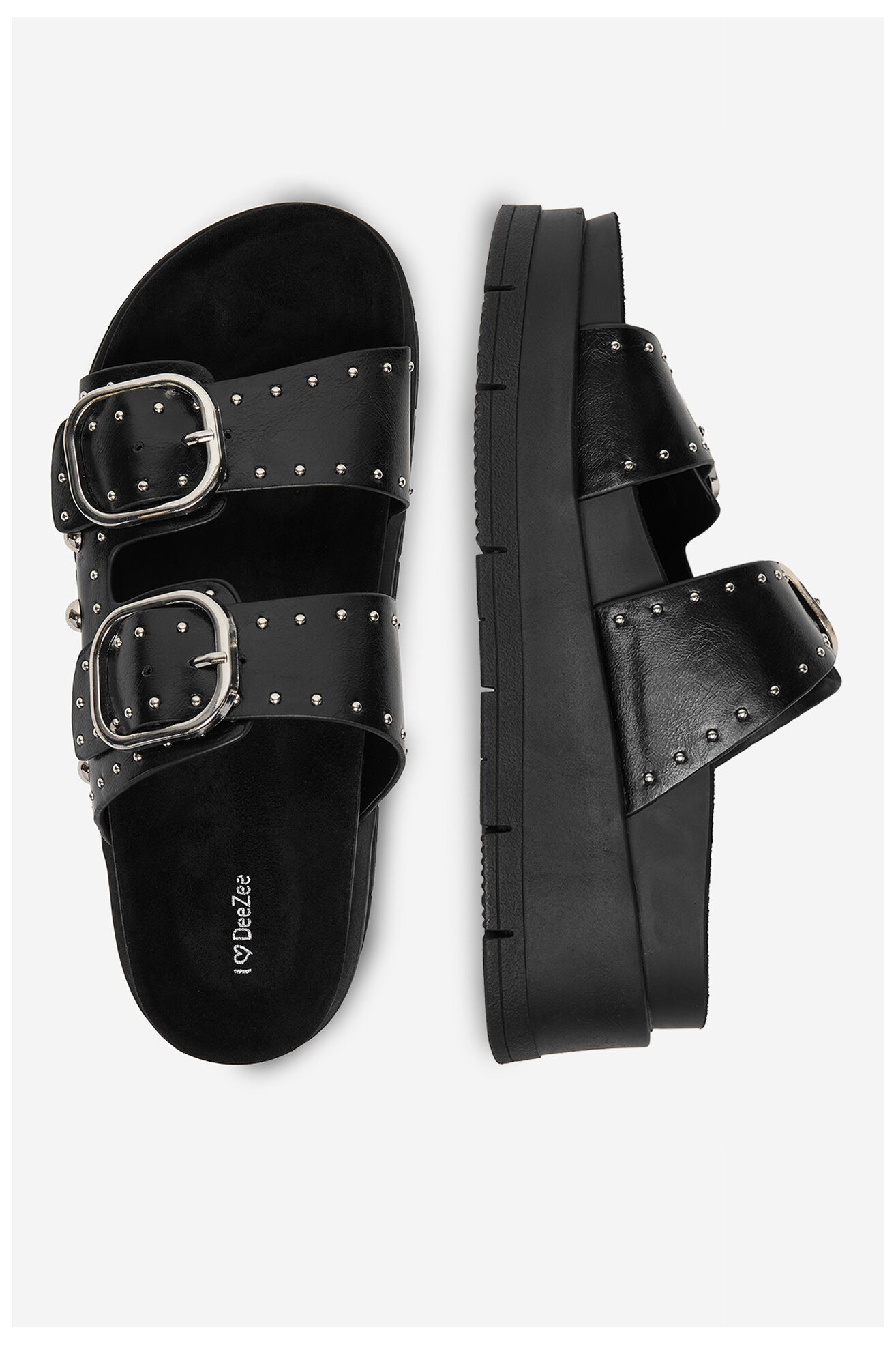 Klapki DeeZee CEO-HY62273-6 Czarny