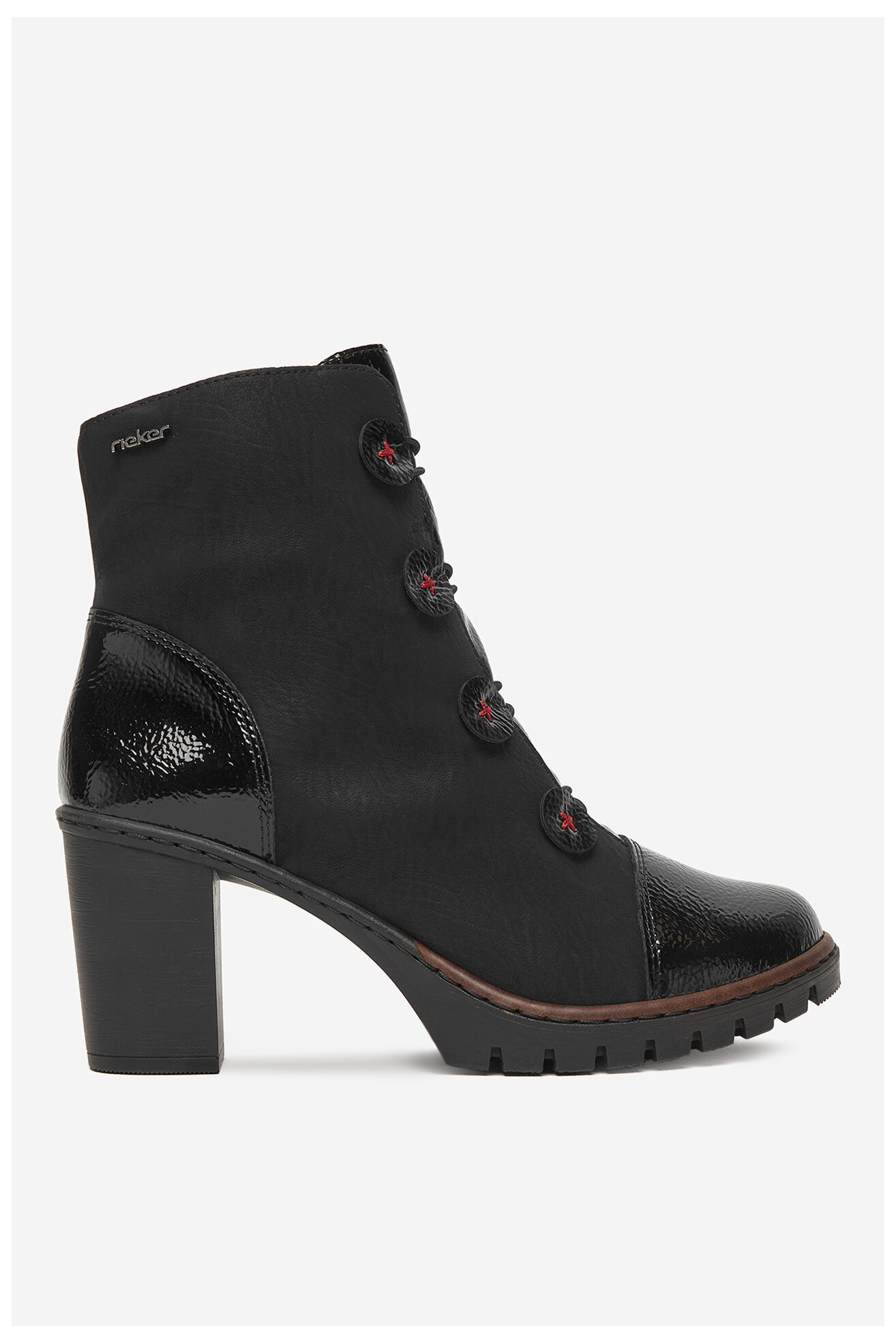 Botki Rieker CEO-Y2576-00 Czarny