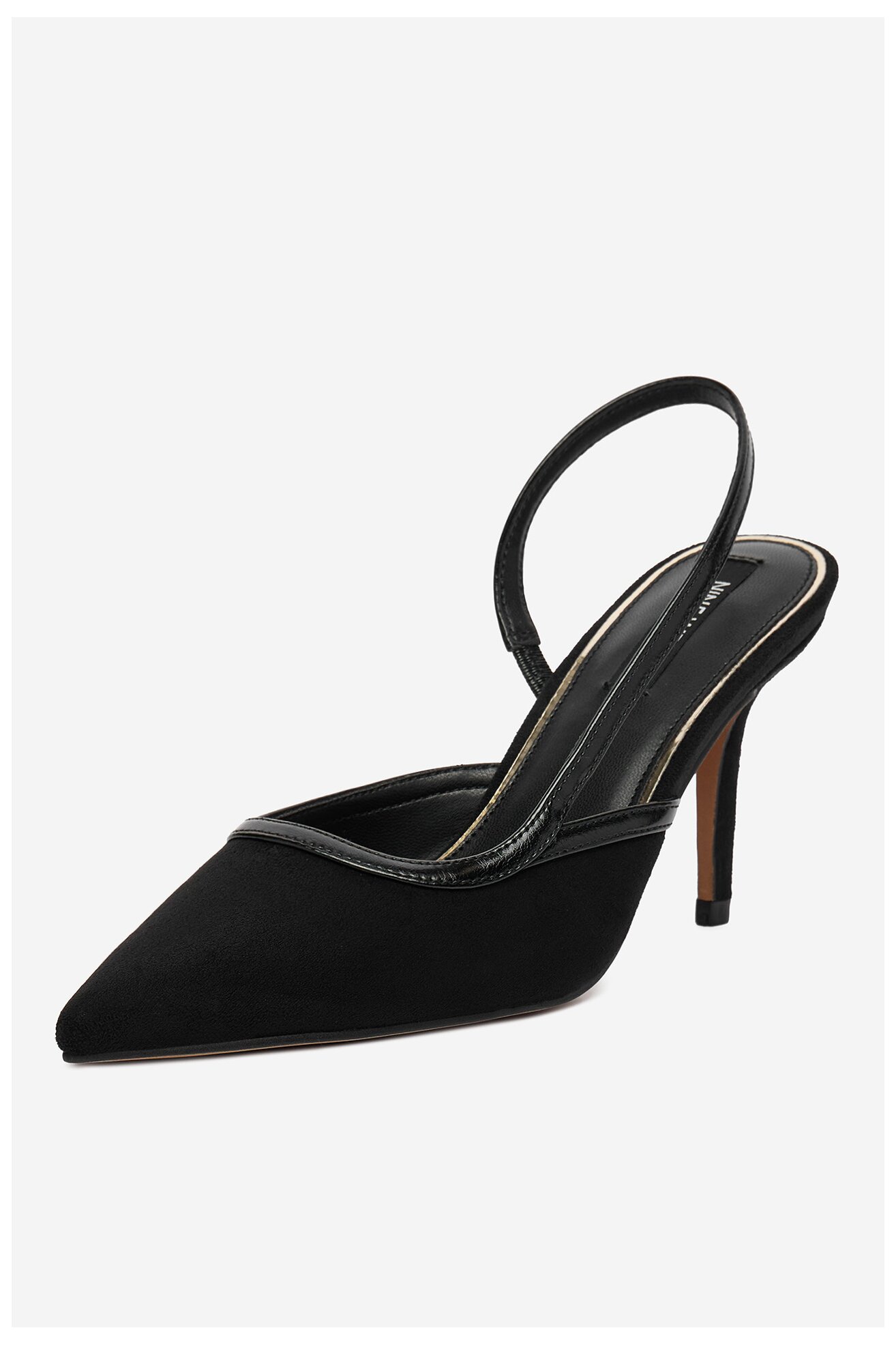 Czółenka NINE WEST EO-SX005 06 Czarny