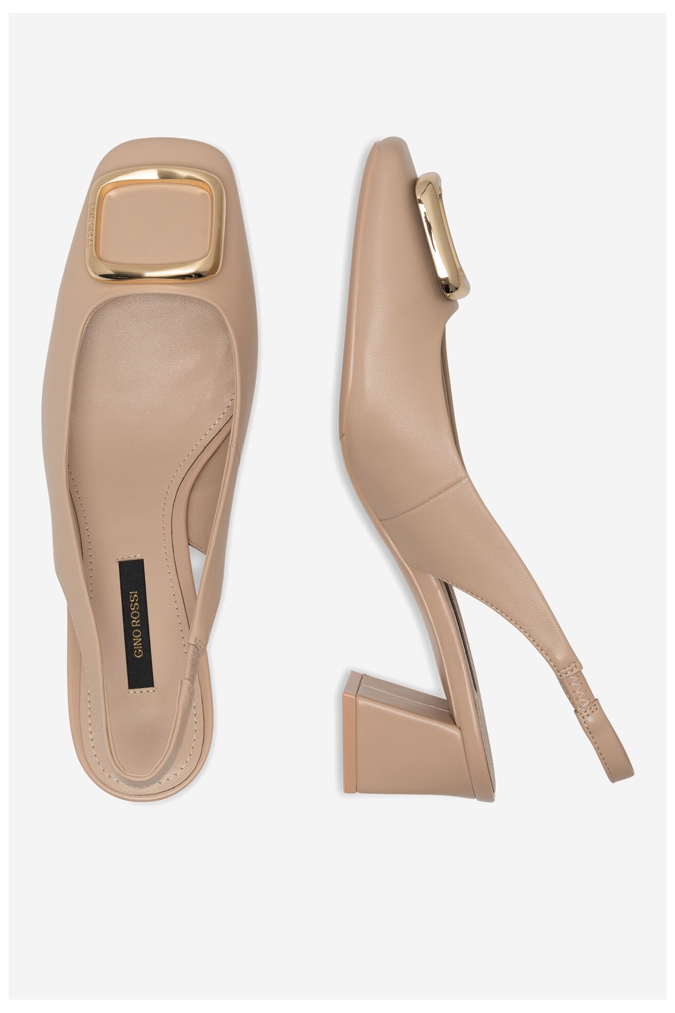 Туфлі-Човники Gino Rossi ALAYA-SL2275-1A БЕЖЕВИЙ