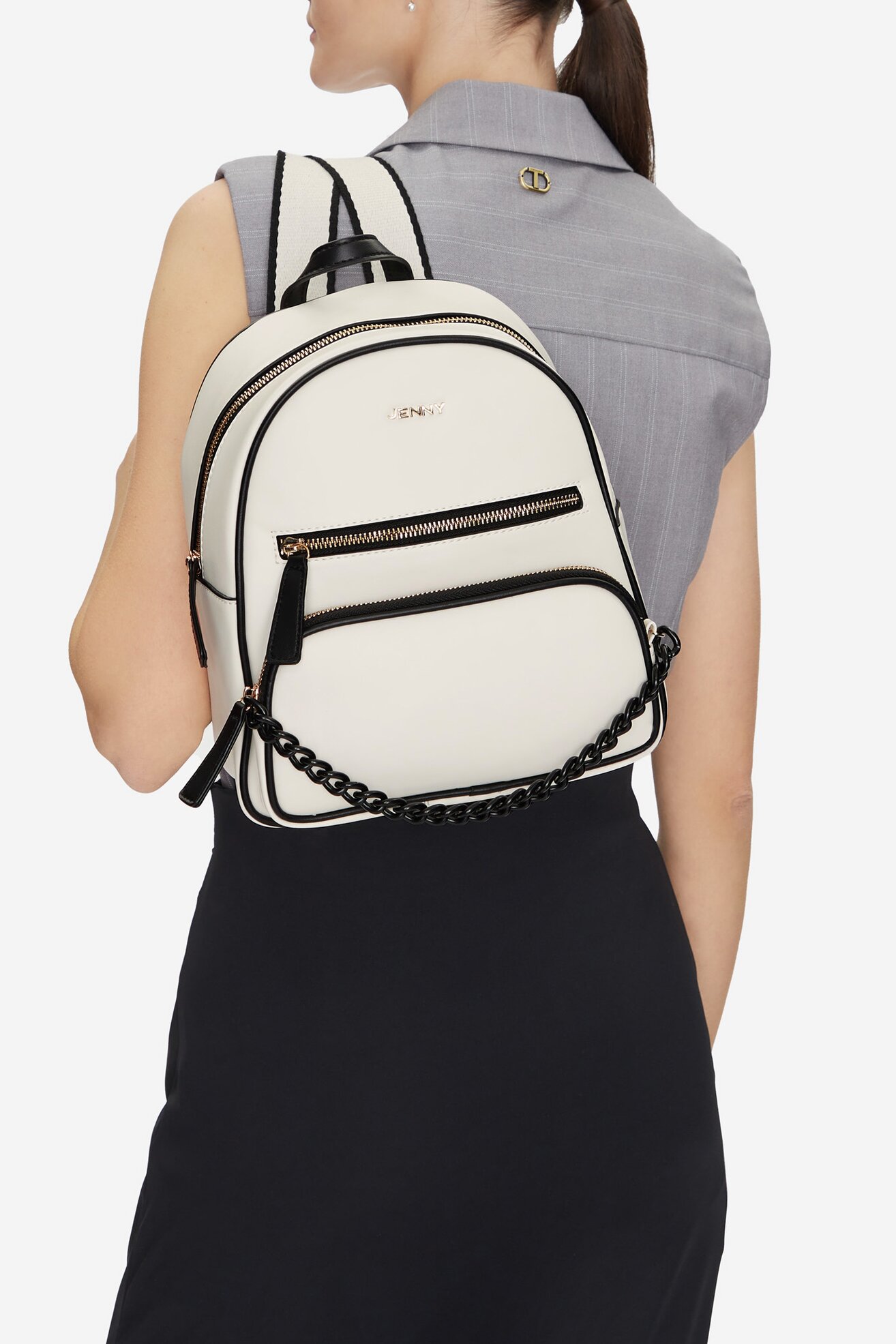 Plecak Jenny JNY-M-011-07 Biały