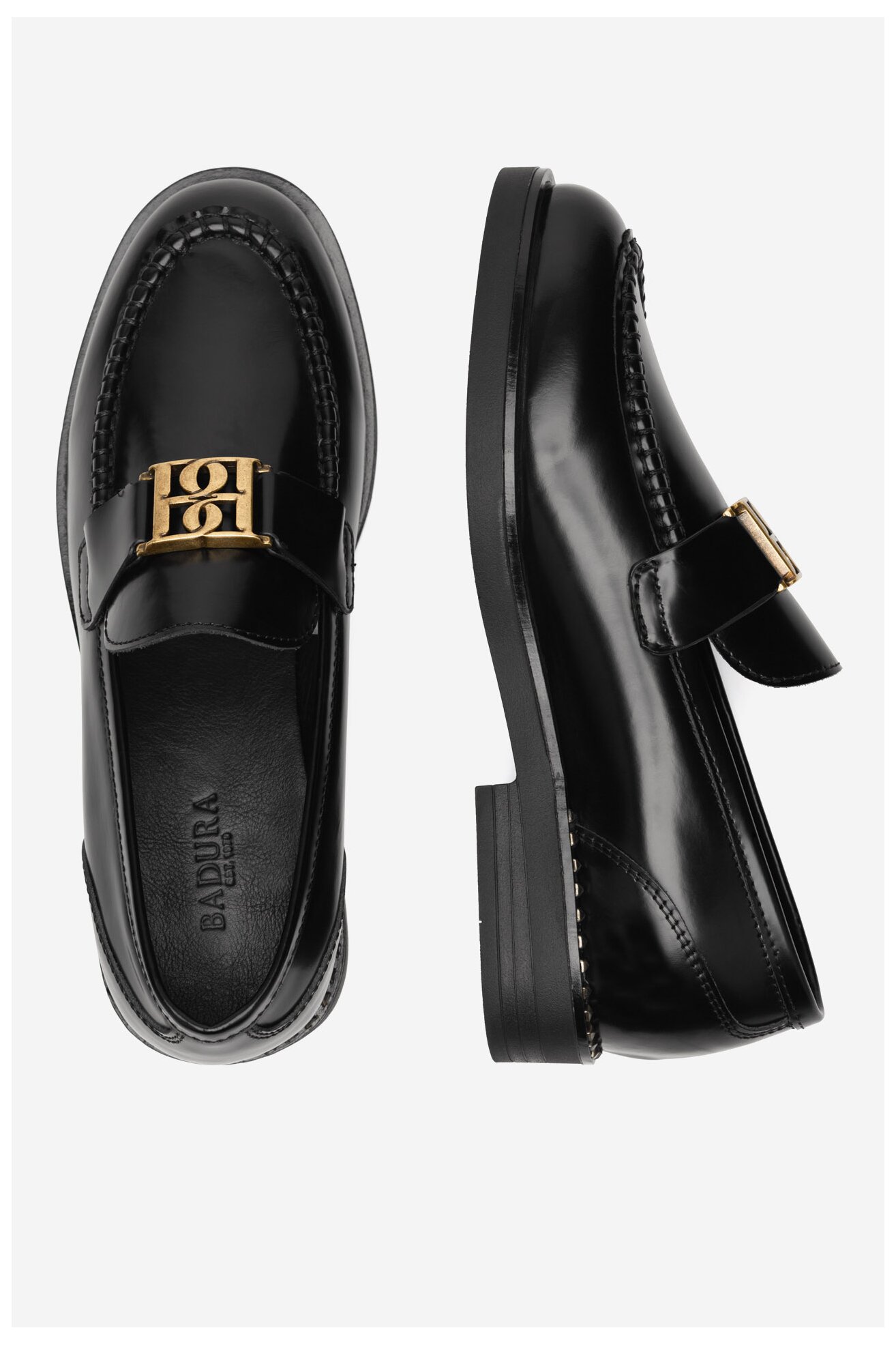 Мокасини Badura ABIR-FW257 ЧОРНИЙ