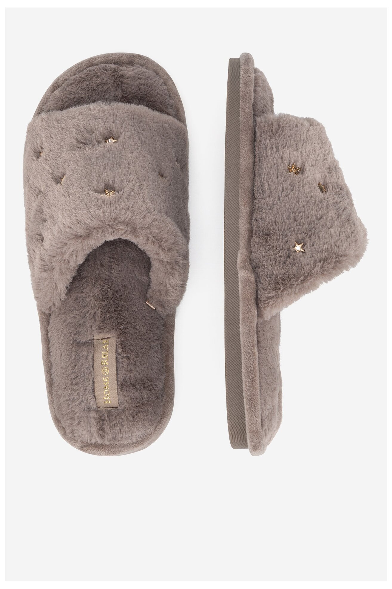 Papuci de casă Home&Relax P3131521 BEJ ÎNCHIS