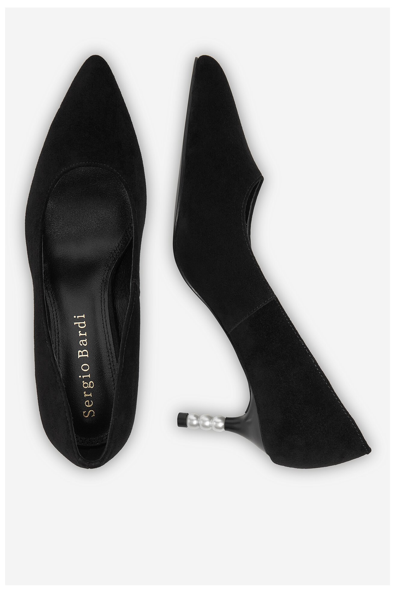 Lodičky Sergio Bardi WYL3994-1Z-SB ČERNÁ