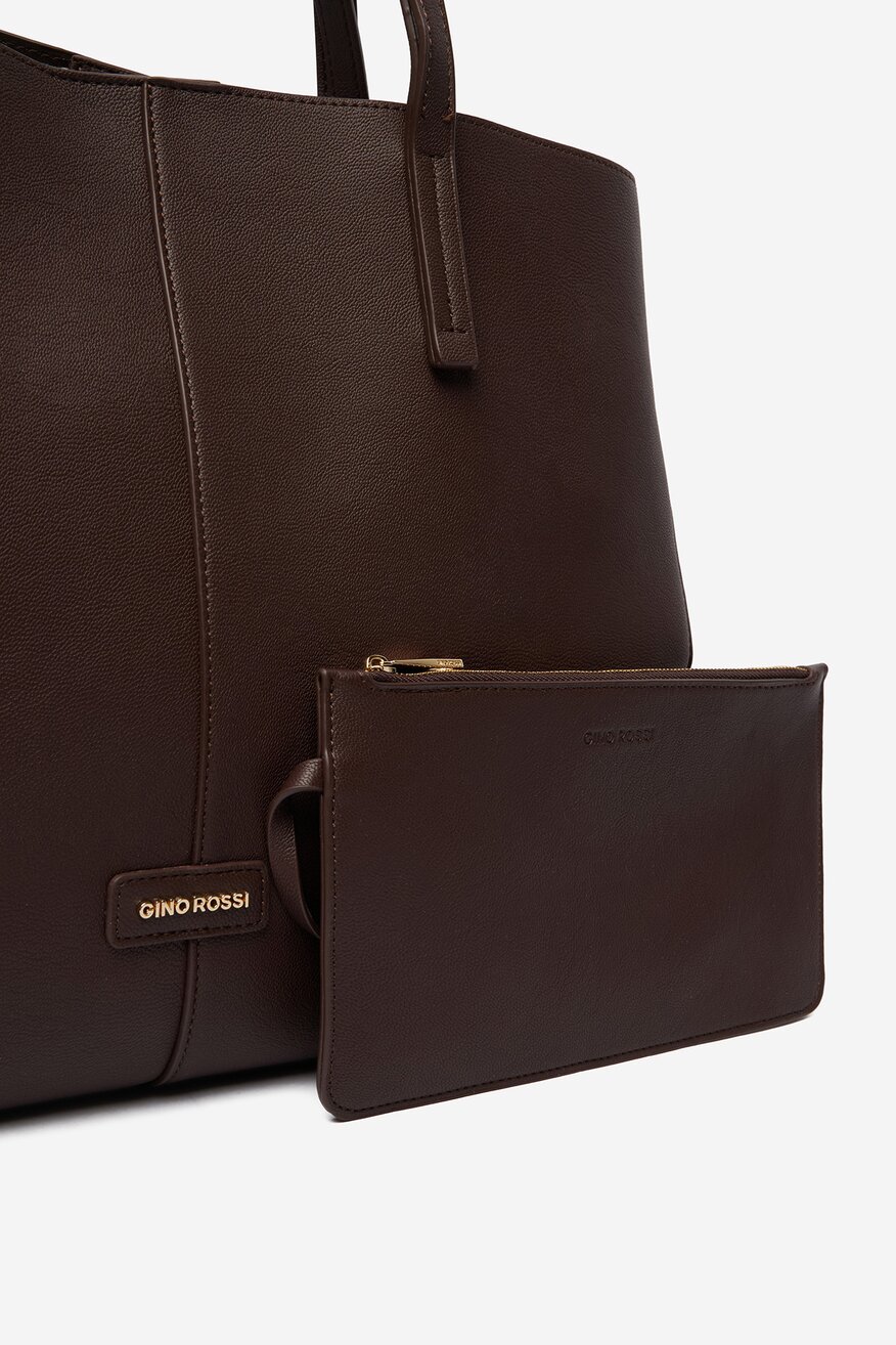 
                Сумка З Ремінцем Gino Rossi ТЕМНО-КОРИЧНЕВИЙ - 5907964030232