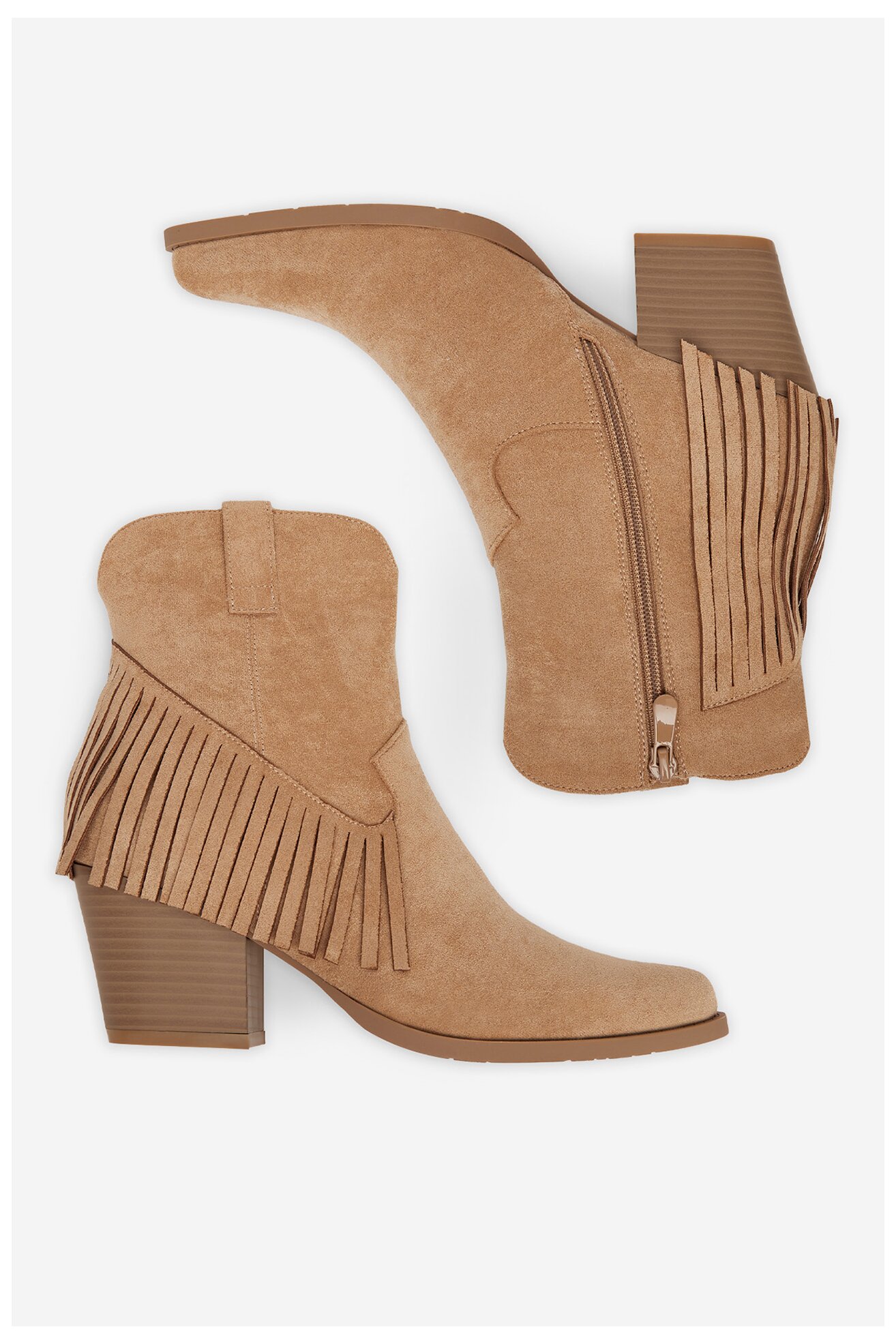 Botki DeeZee HX19051-199 Beżowy