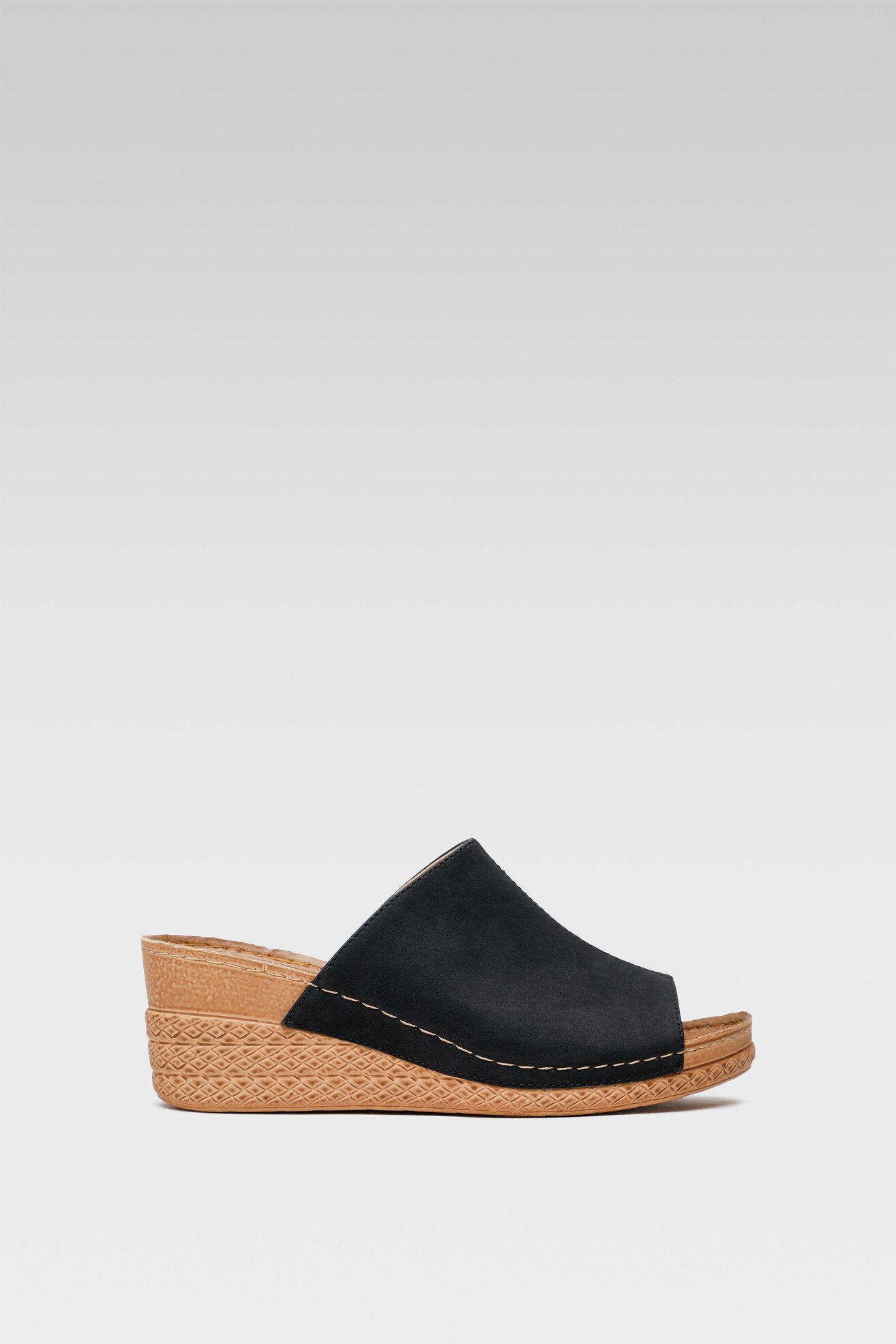 Klapki Clara Barson LEAH WS189-05 Czarny