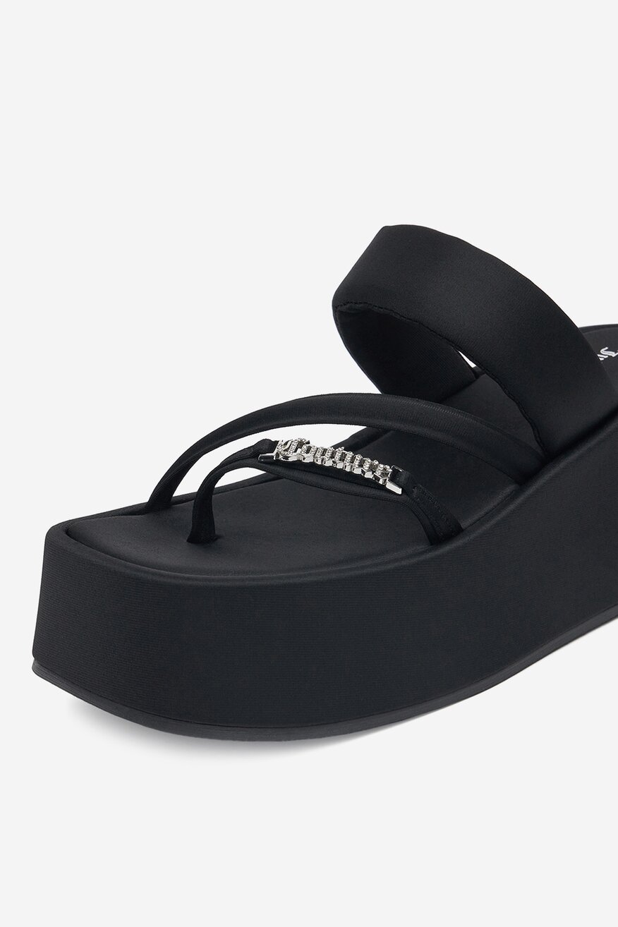 Juicy Couture - Klapki na platformie - 5906751042649