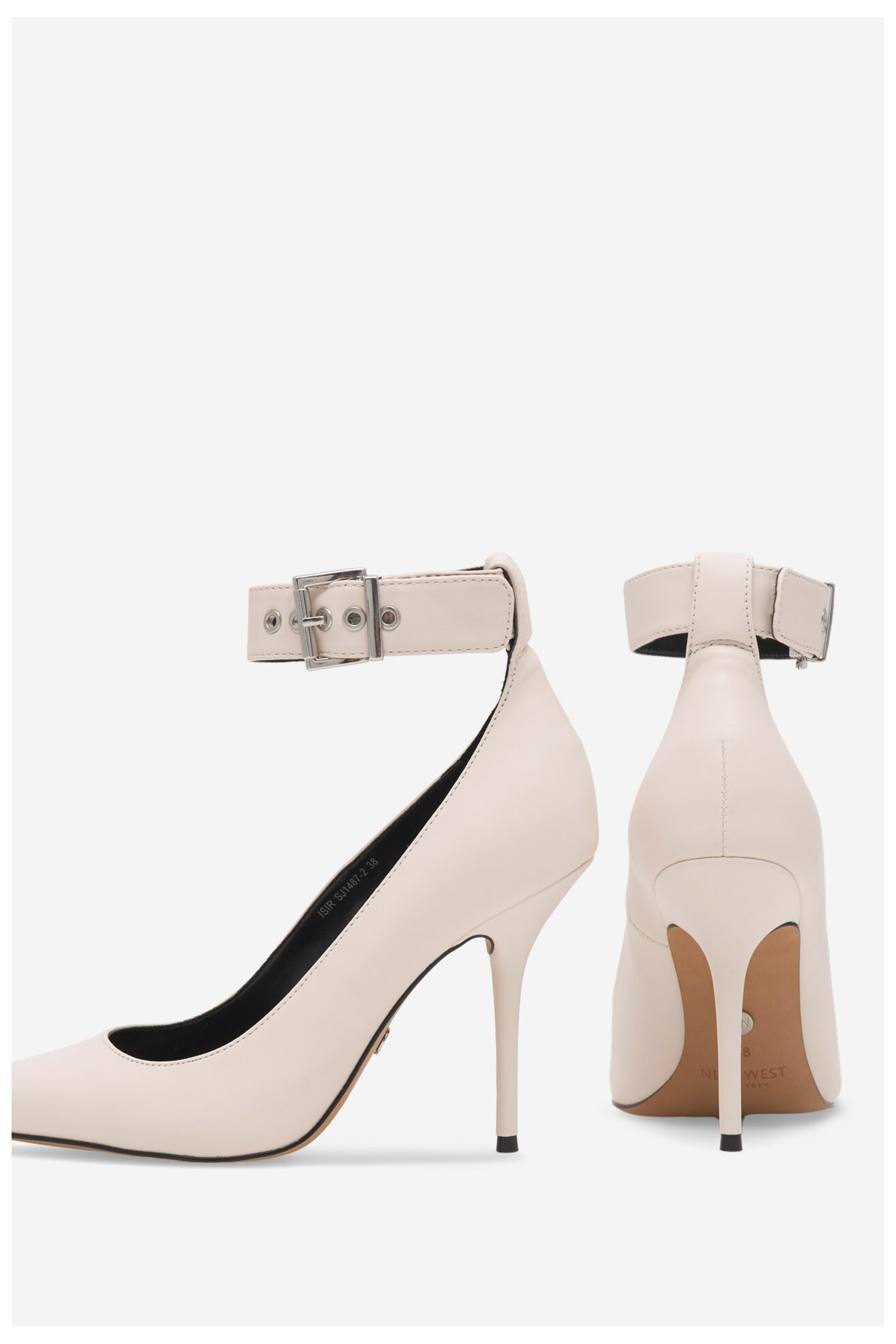 Körömcipő NINE WEST SJ1487-2 FEHÉR