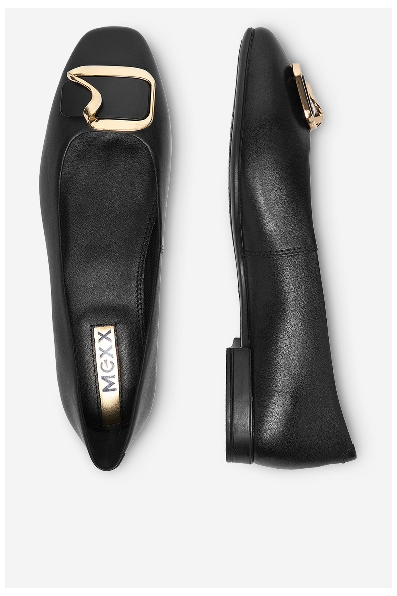Baleriny Mexx EO-MX/051-RST Czarny