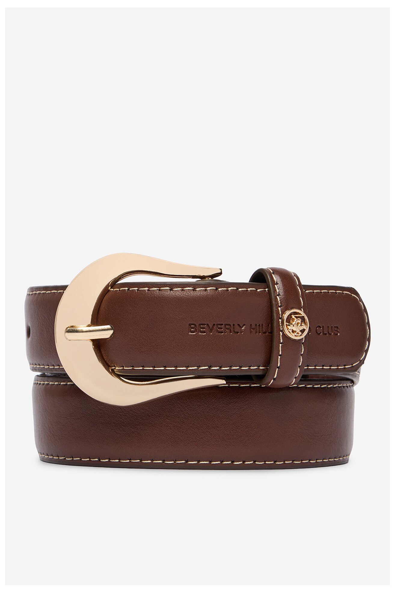 Ремінь Жіночий Beverly Hills Polo Club CEO-BHPC-W2-001-SS26 КОРИЧНЕВИЙ