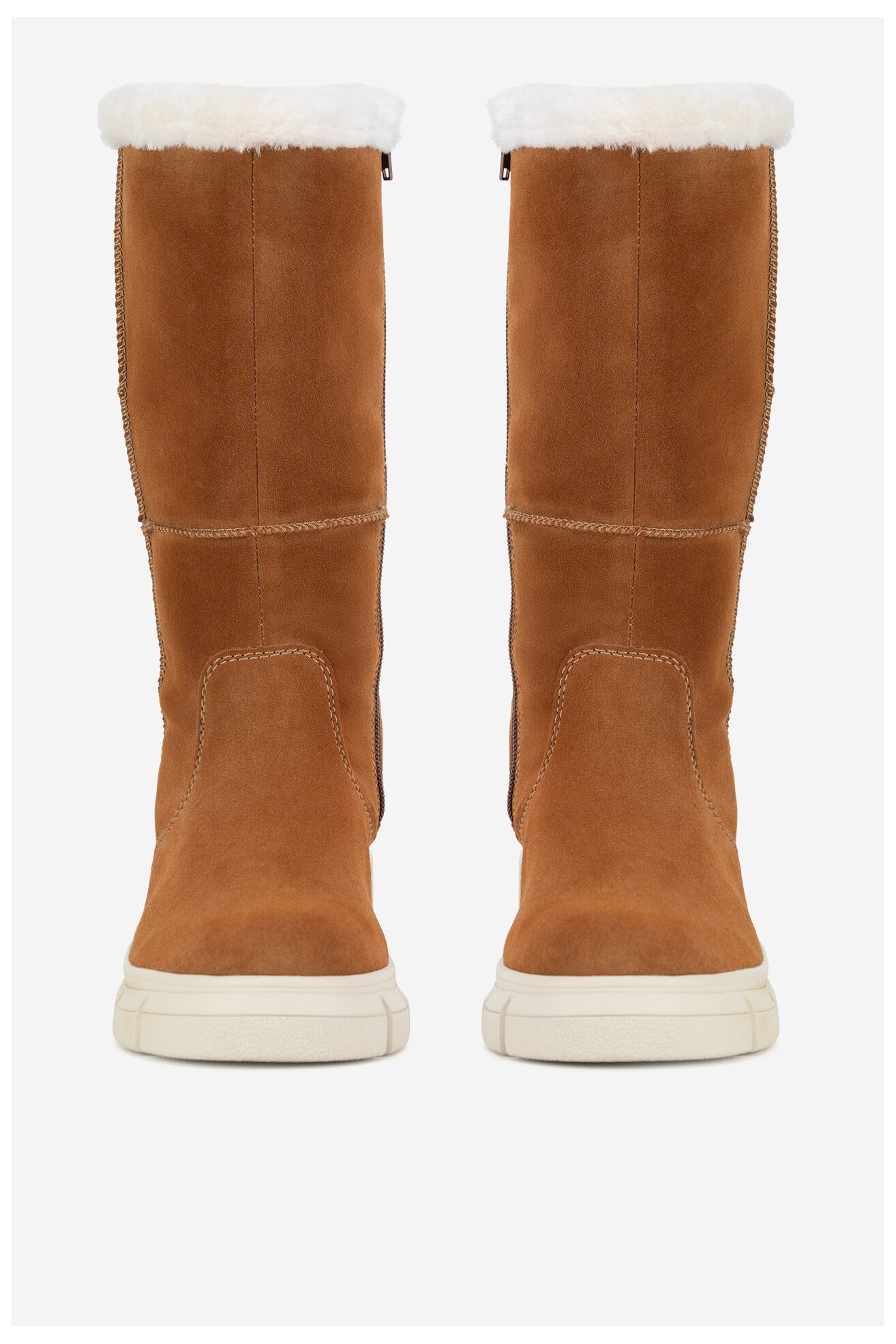 Kozaki Rieker X3455-24 Brązowy jasny