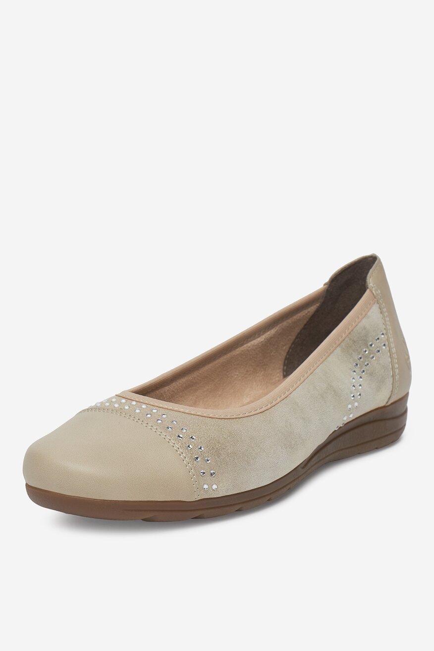 
                Rieker - Czółenka zamszowe - 2230074037222