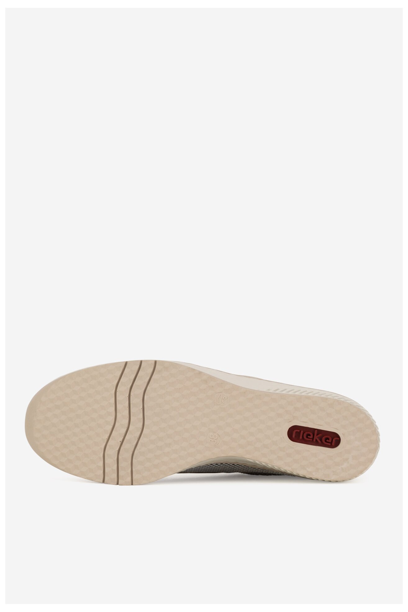 Półbuty Rieker 48760-60 Beżowy