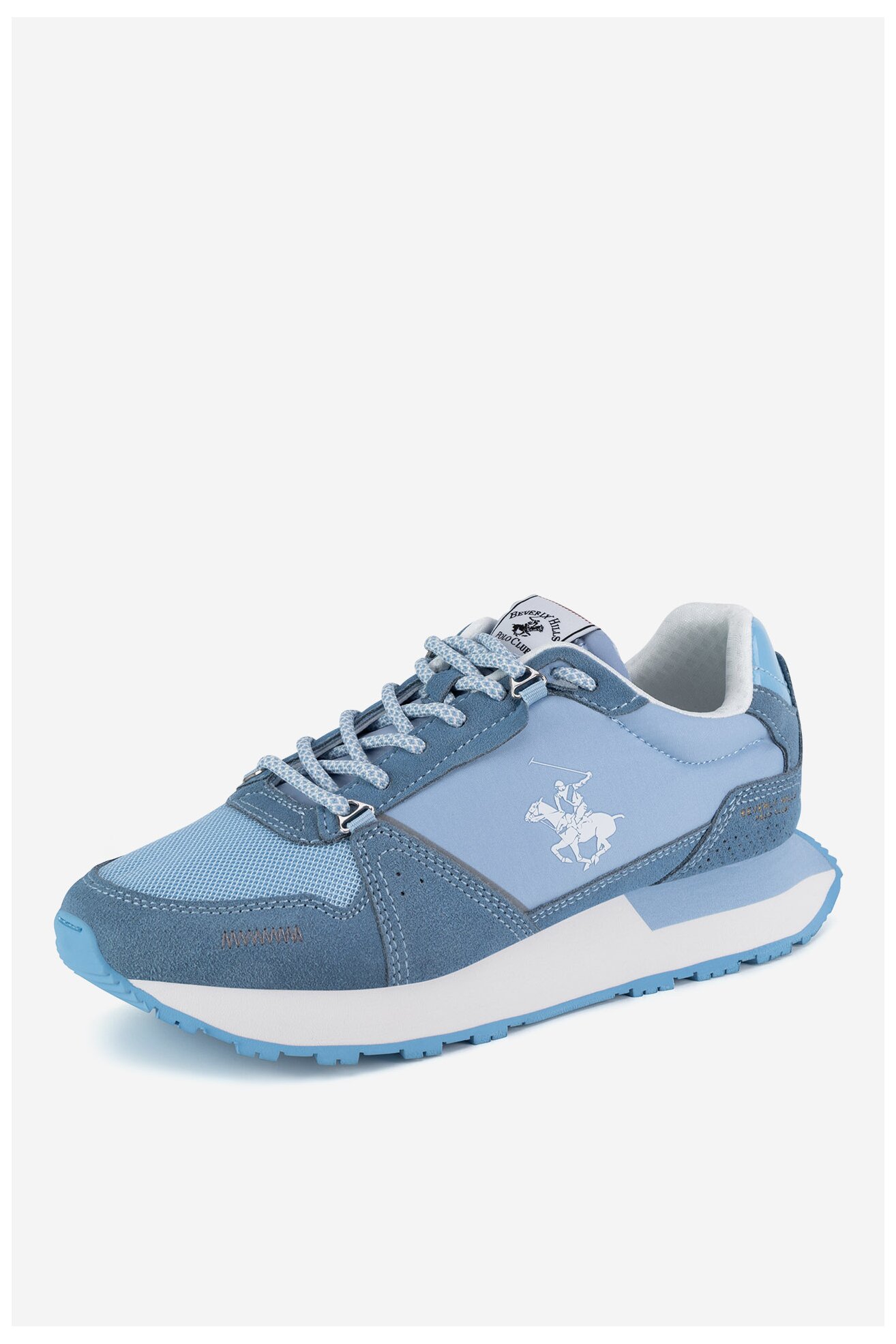 Obuwie sportowe Beverly Hills Polo Club CRUZ MIX 2 Niebieski