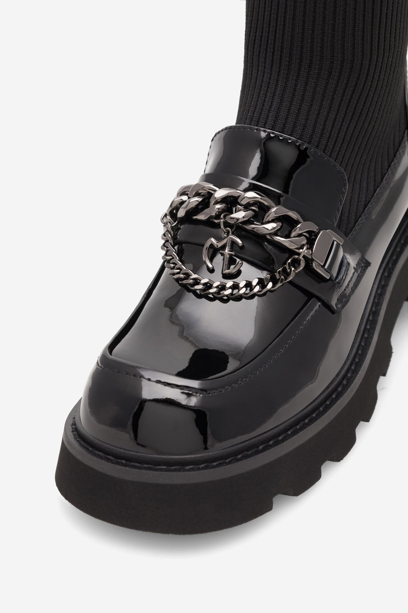 Botki EVA MINGE BACAU-V1063-119-1 Czarny