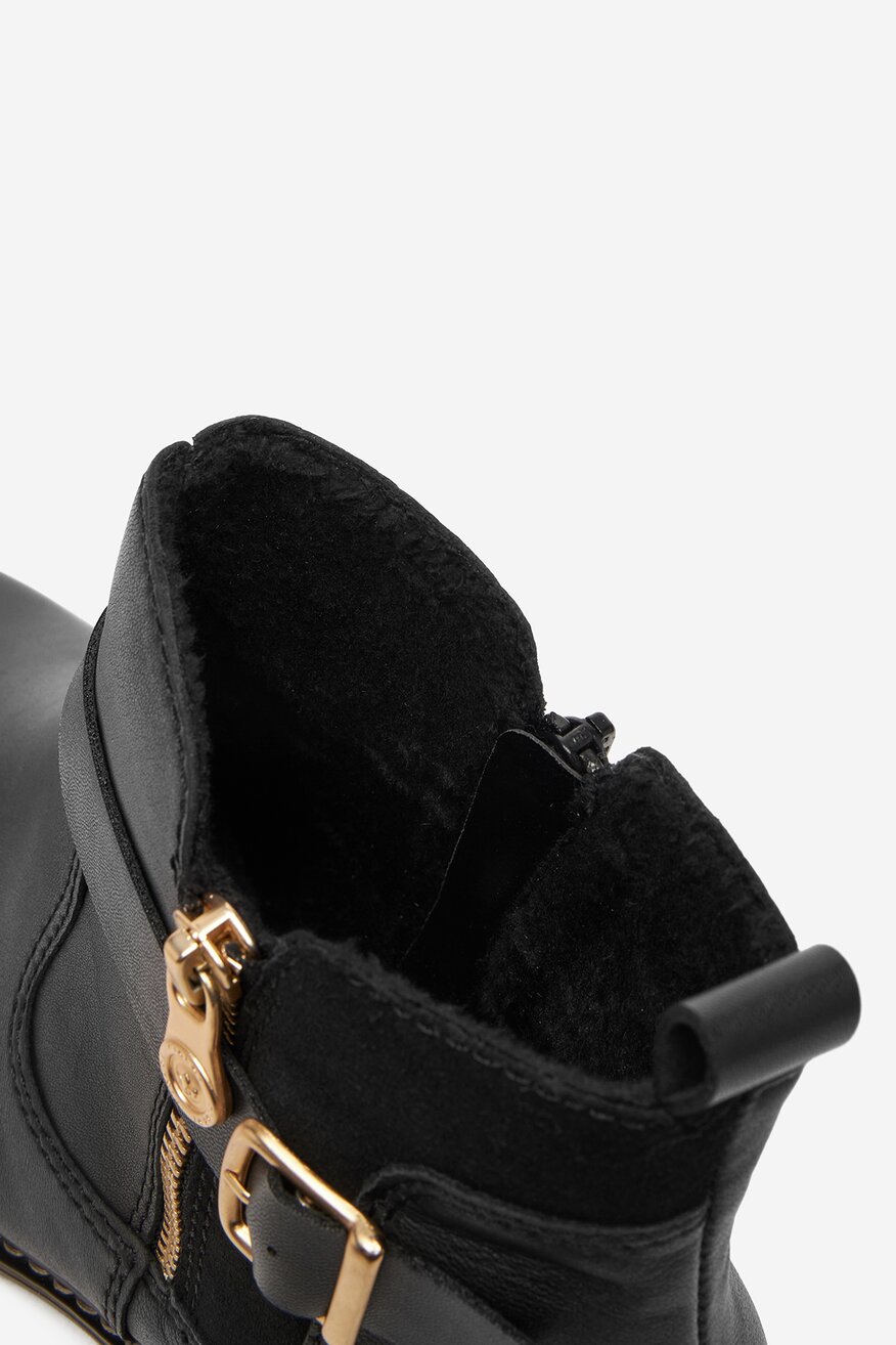 Ghete Rieker NEGRU - 2230083218513
