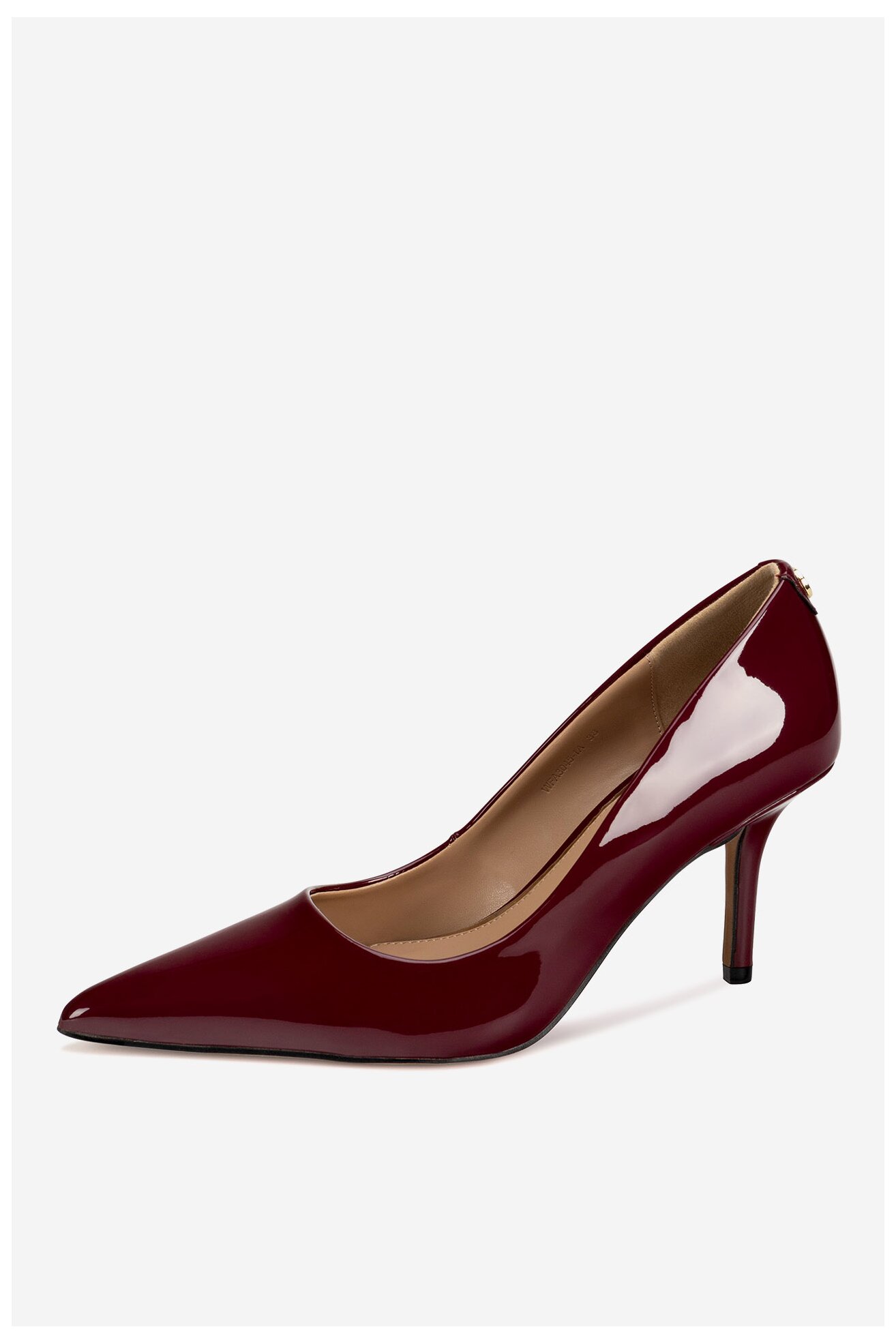 Czółenka NINE WEST WFA3045-1A Bordowy