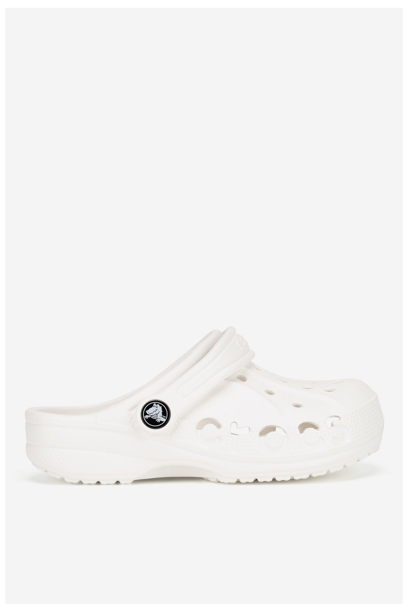 Klapki basenowe Crocs BAYA CLOG K 207013-100 Biały