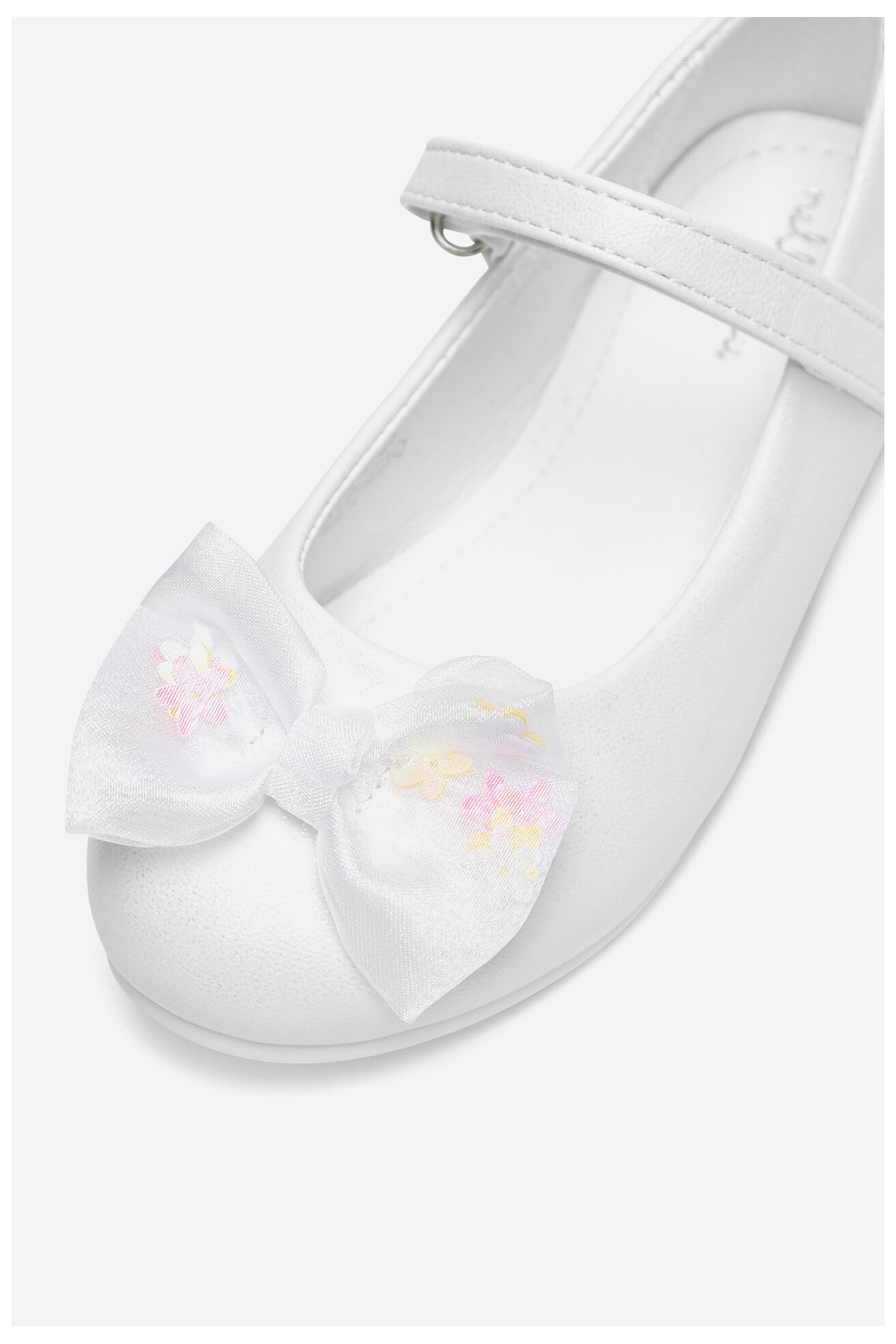 Baleriny Nelli Blu CM240430-8 Biały