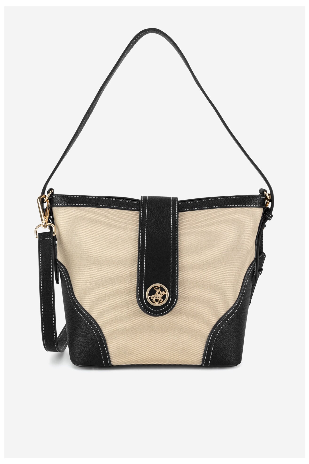 Kézitáska Beverly Hills Polo Club BHPC-C-013-07 FEKETE