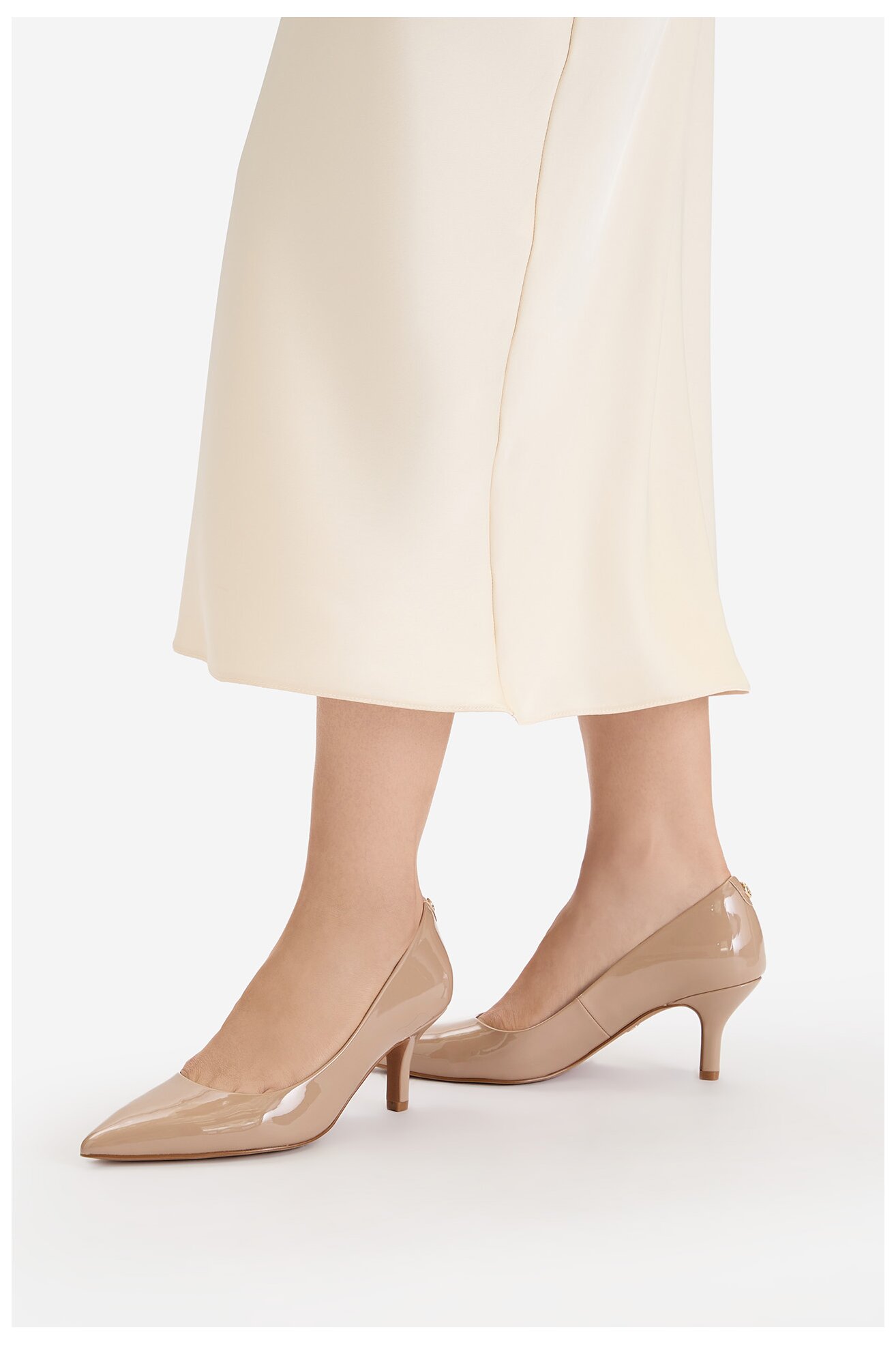 Czółenka NINE WEST CEO-CD25-032-1 Beżowy