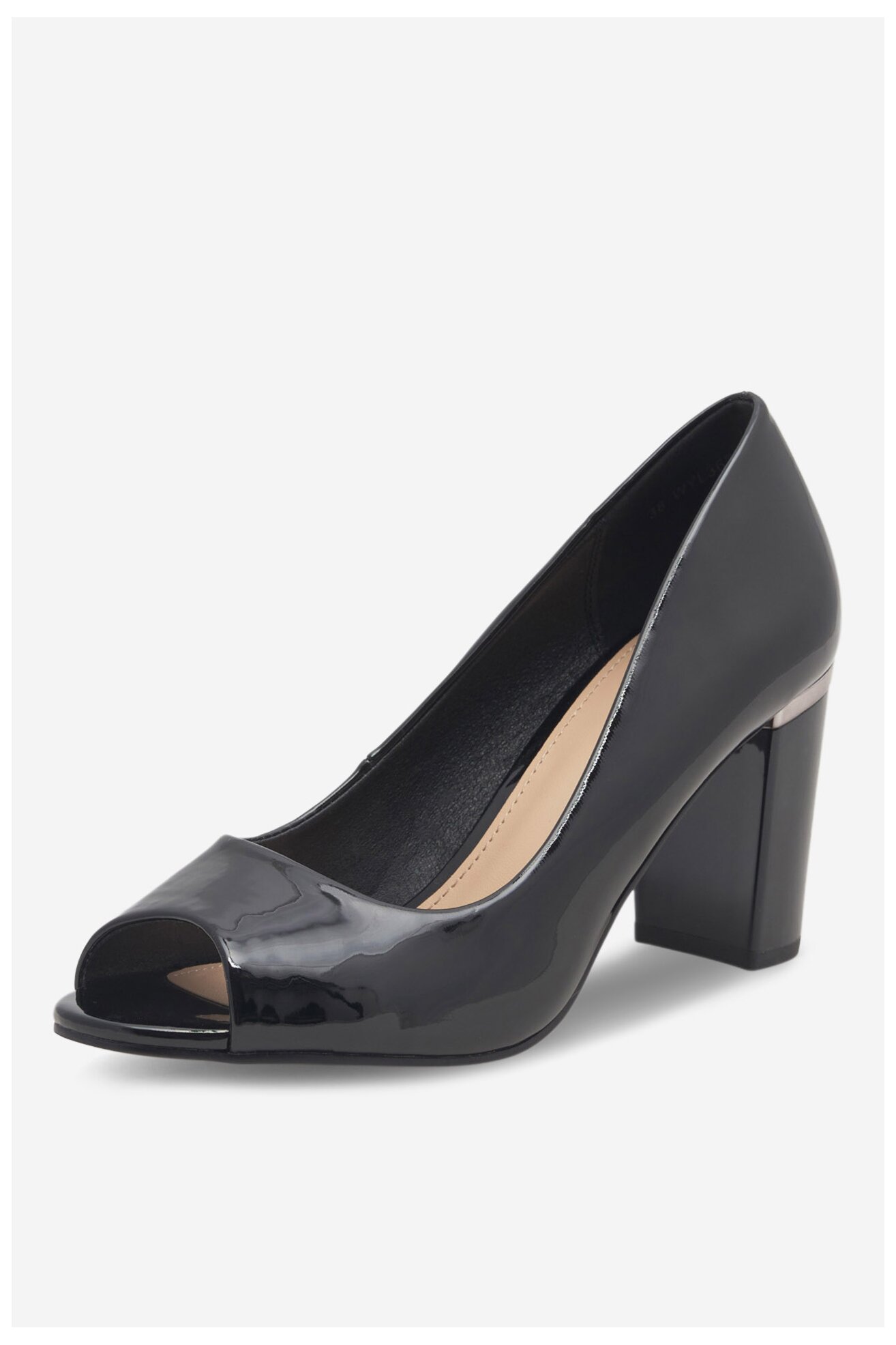 Czółenka Clara Barson WYL3621-1 Czarny