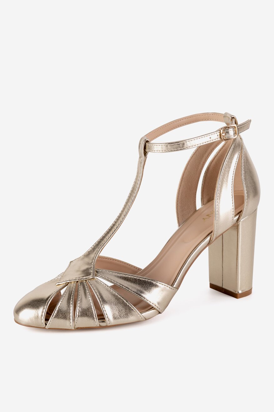 
                Елегантни обувки Jenny ЗЛАТИСТ - 5903698603360