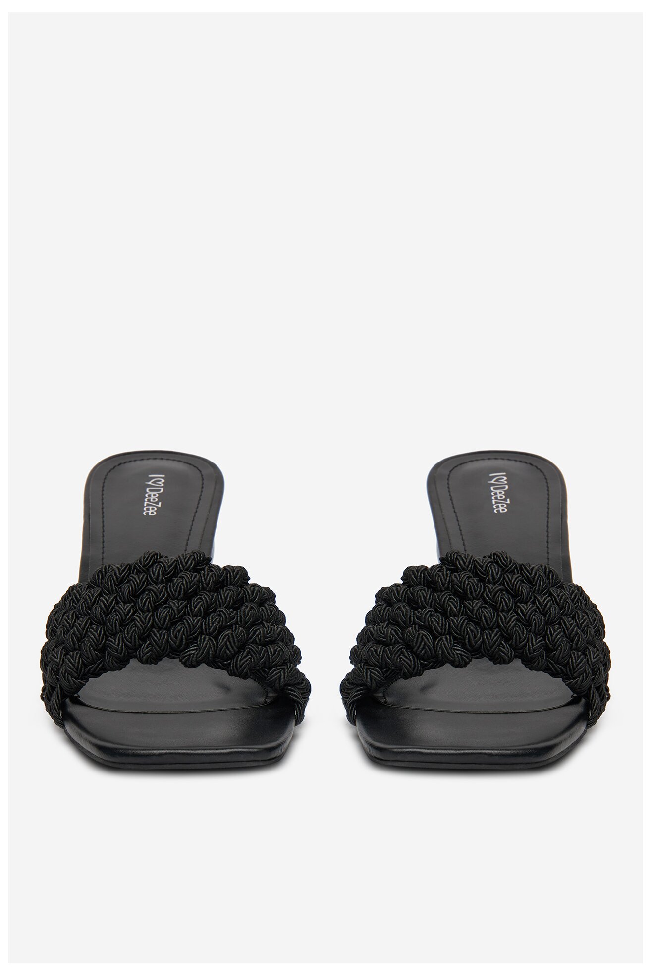 Klapki DeeZee LB1299 Czarny