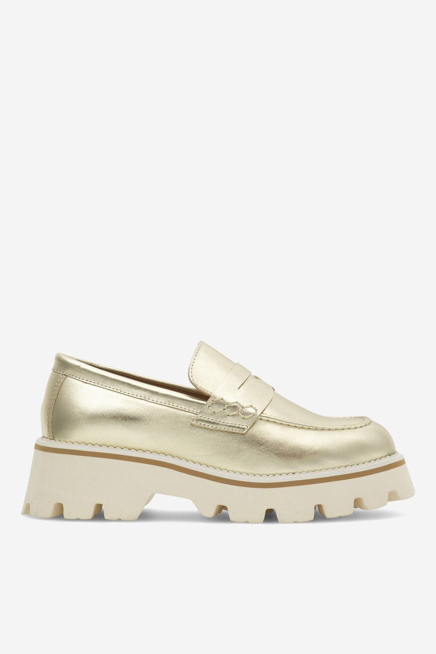 Badura - Loafersy skórzane - 5905588514114