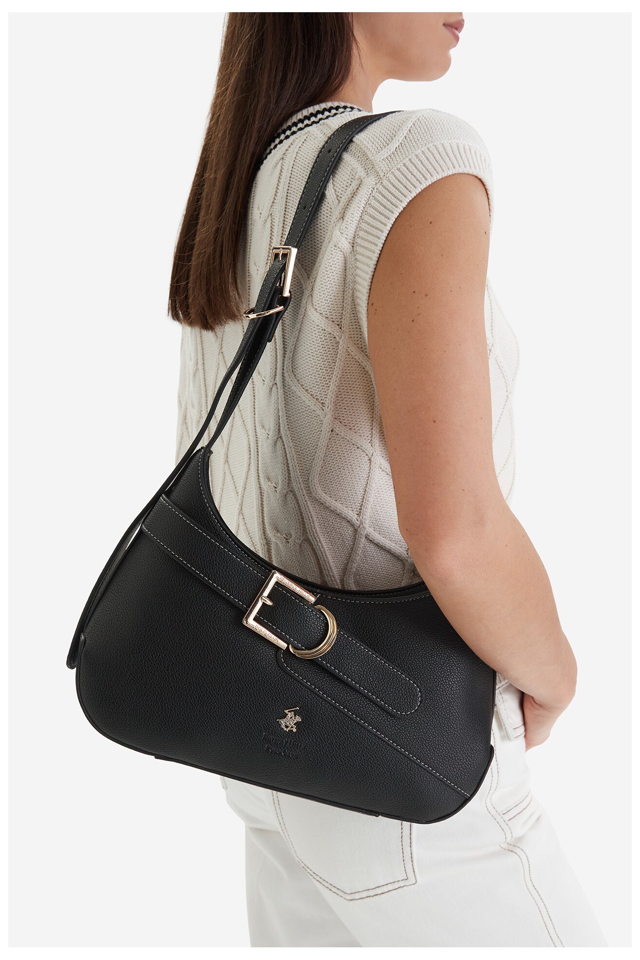 Дамска чанта Beverly Hills Polo Club CEO-BHPC-C-018-09 ЧЕРЕН