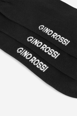 Шкарпетка Gino Rossi 3MB-001-AW24 (3-PACK) ЧОРНИЙ
