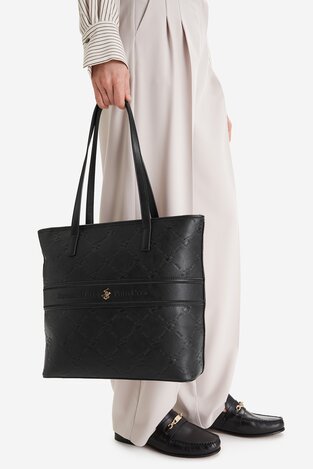 Сумка З Ремінцем Beverly Hills Polo Club EO-BHPC-L-012-09 ЧОРНИЙ