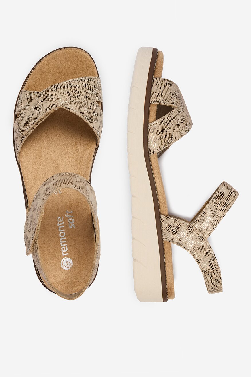 
                Remonte - Sandały skórzane - 5906751790731