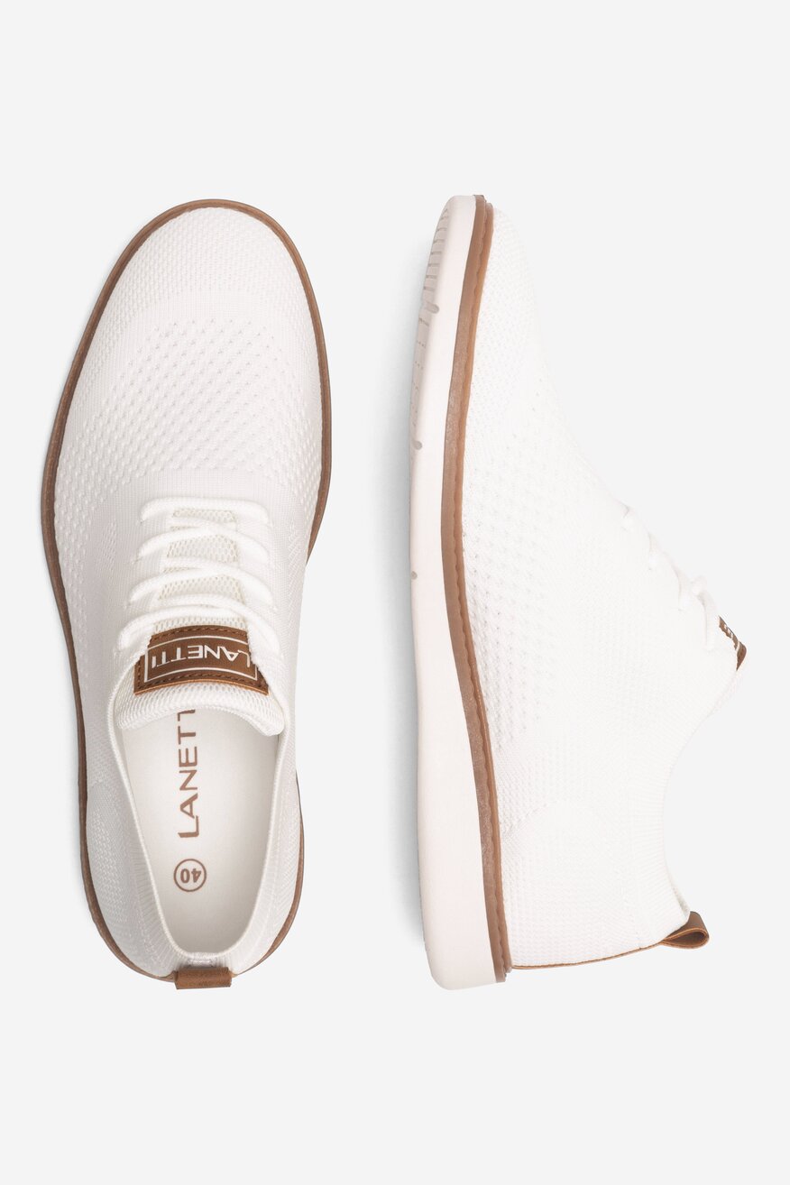 
                Lanetti - Półbuty białe - 5904862665849
