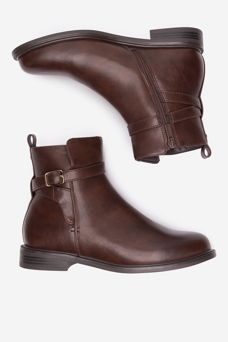 
                Kotníková obuv Clara Barson HNĚDÁ - 5905588681281