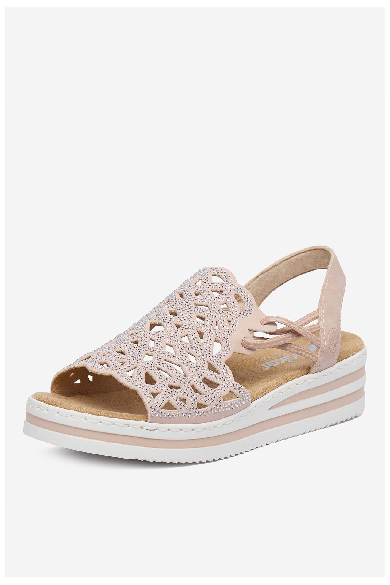 Sandały Rieker CEO-V0241-31 Złoty