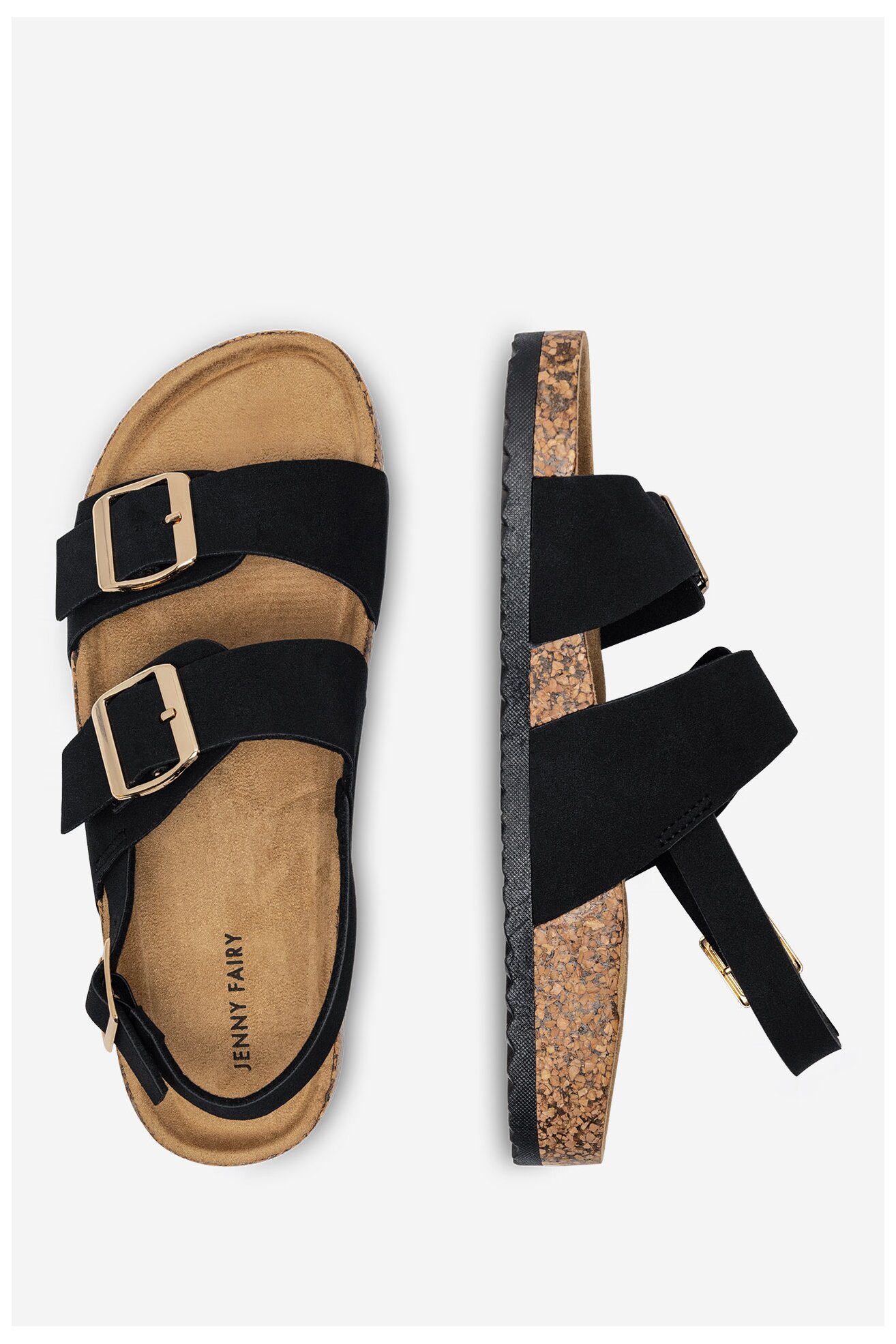 Sandały Jenny Fairy WS20161-43 Czarny