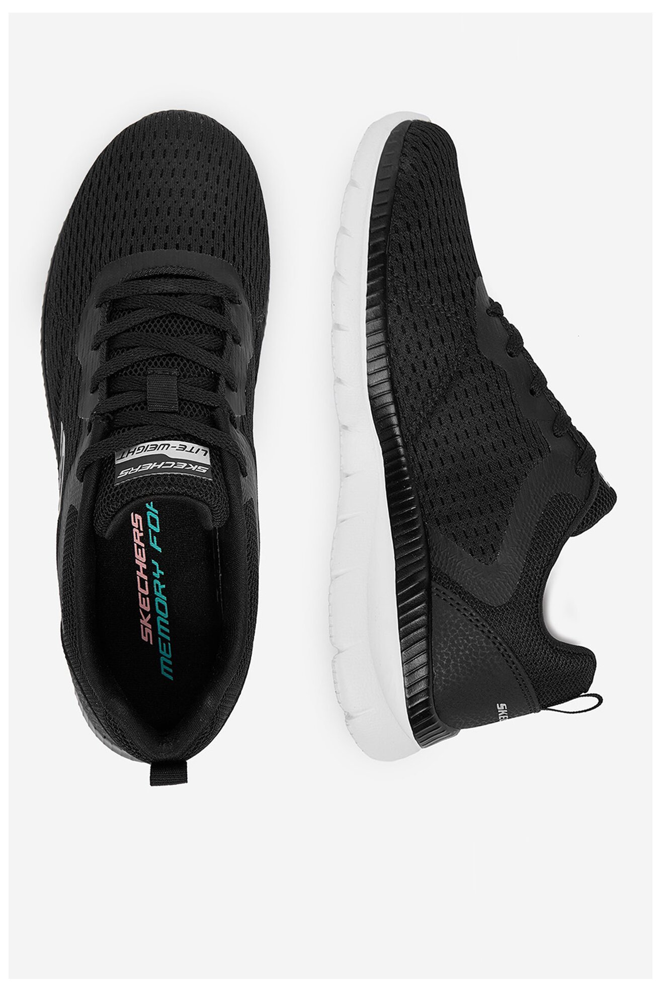 Спортни обувки Skechers C-BOUNTIFUL 12607 BKW ЧЕРЕН